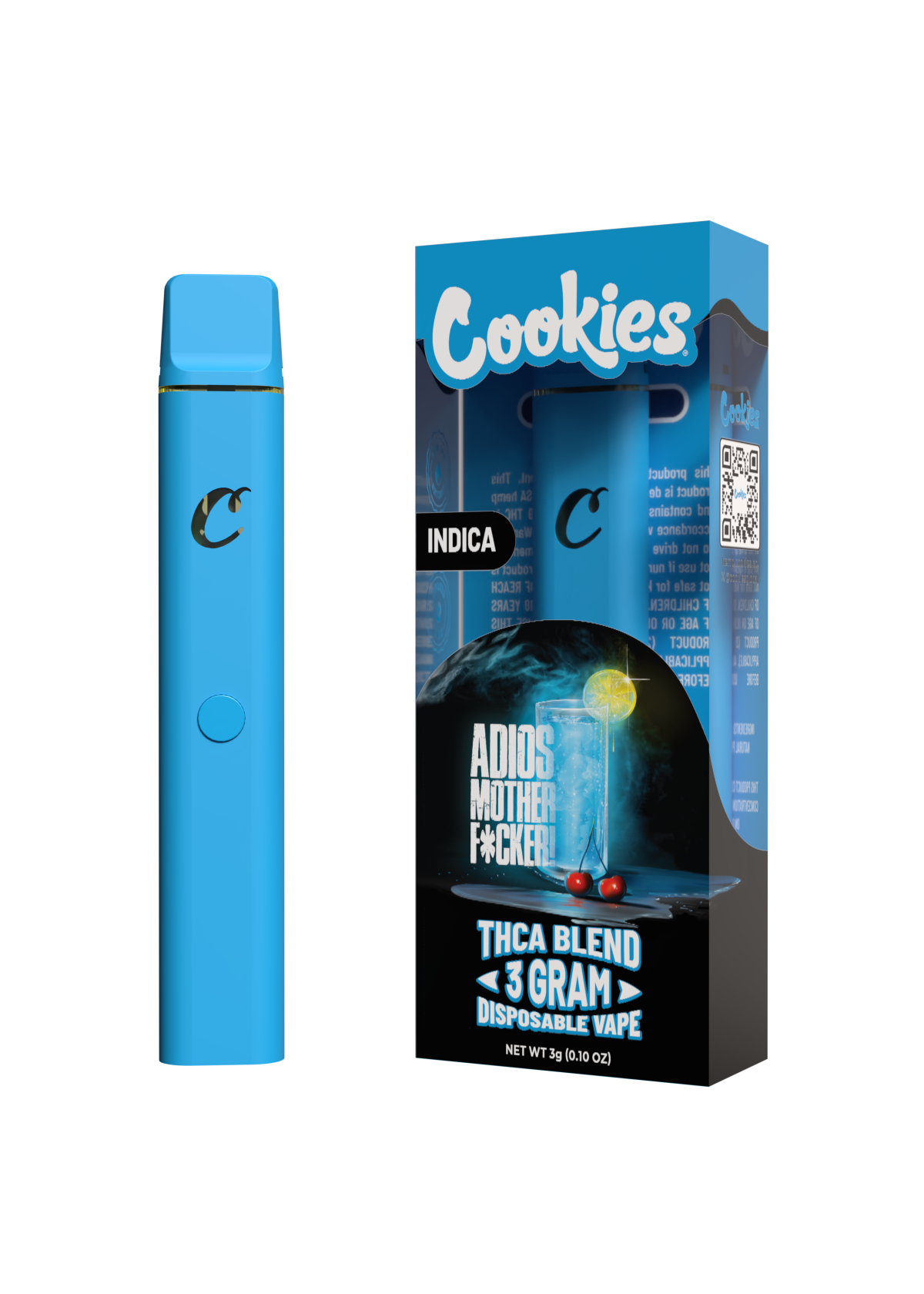 Cookies - THCA Disposable 3g - Adios MF