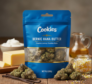 Cookies THCA Flower Bag – Bernie Hana Butter buds with vanilla and butter props
