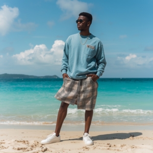 Relaxed island lifestyle clothing in Jamaica