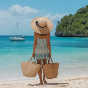 Authentic Caribbean lifestyle branding scene