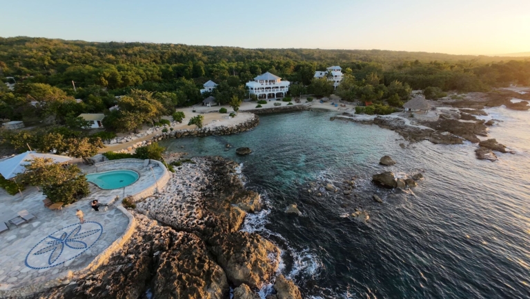 Island environment supporting natural wellbeing