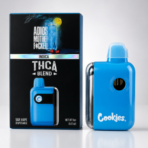 Cookies 5G Adios M-F Disposable Vape (THCA Blend – Indica)