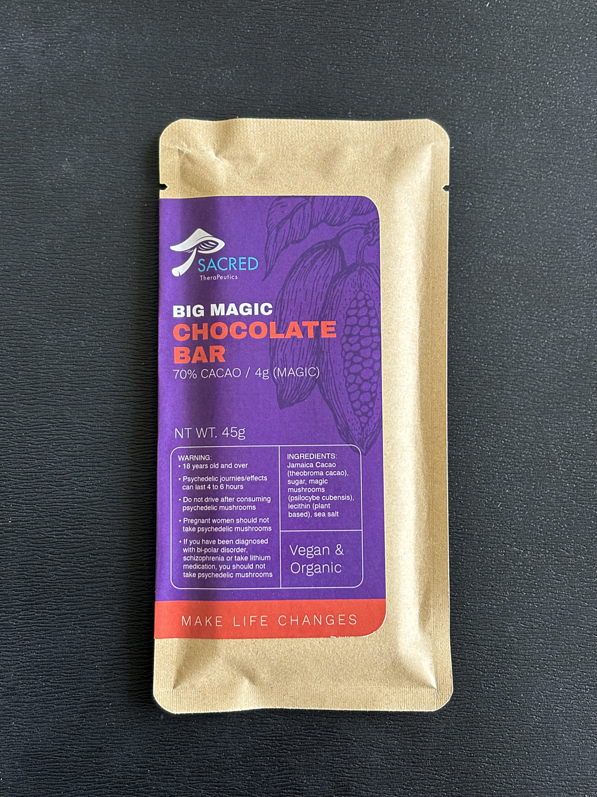 Psacred Journey Bar 4G (Chocolate)